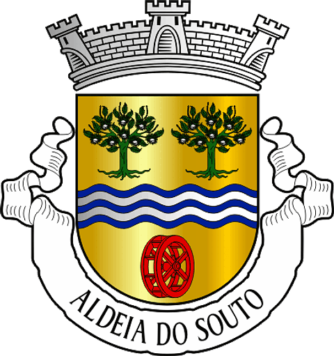 Emblema Bordado Antiga Freguesia de Aldeia do Souto (Covilhã, Castelo Branco)