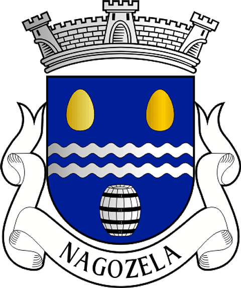 Emblema Bordado Antiga Freguesia de Nagozela (Santa Comba Dão, Viseu)