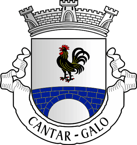 Emblema Bordado Antiga Freguesia de Cantar-Galo (Covilhã, Castelo Branco)