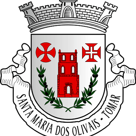 Emblema Bordado Antiga Freguesia de Santa Maria dos Olivais (Tomar, Santarém) 1