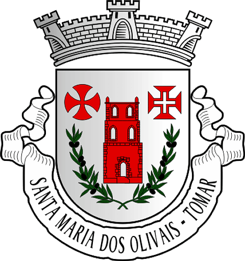 Emblema Bordado Antiga Freguesia de Santa Maria dos Olivais (Tomar, Santarém)