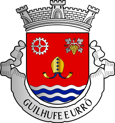 Emblema Bordado Freguesia de Guilhufe e Urrô (Penafiel, Porto)