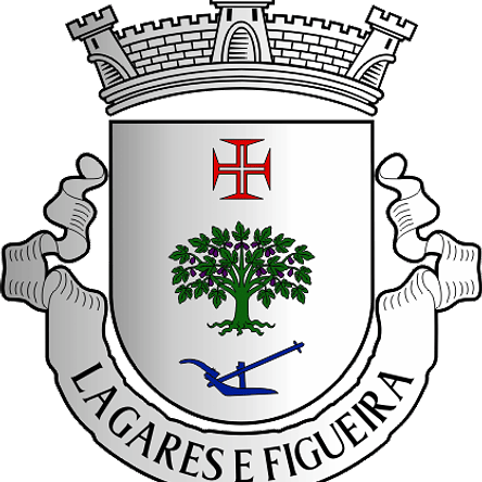 Emblema Bordado Freguesia de Lagares e Figueira (Penafiel, Porto) 1