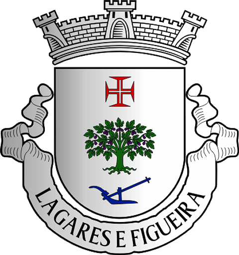 Emblema Bordado Freguesia de Lagares e Figueira (Penafiel, Porto)