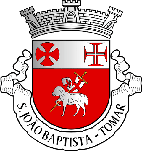 Emblema Bordado Antiga Freguesia de Tomar (São João Baptista) (Tomar, Santarém)