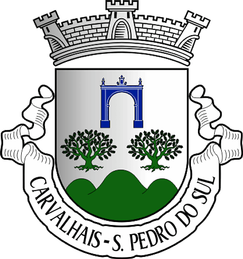 Emblema Bordado Antiga Freguesia de Carvalhais (São Pedro do Sul, Viseu)