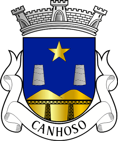 Emblema Bordado Antiga Freguesia de Canhoso (COvilhã, Castelo Branco)