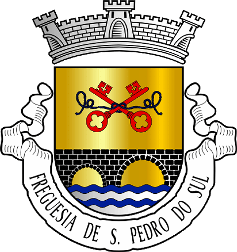 Emblema Bordado Antiga Freguesia de São Pedro do Sul (São Pedro do Sul, Viseu)