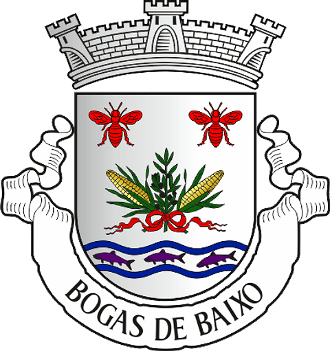 Emblema Bordado Antiga Freguesia de Bogas de Baixo (Fundão, Castelo Branco)