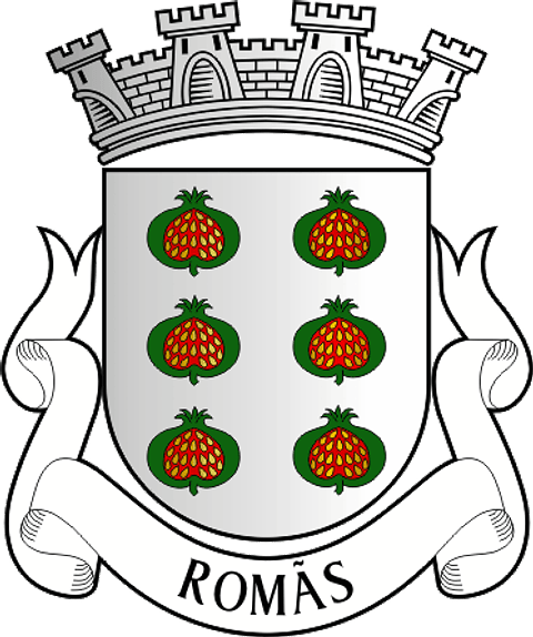 Emblema Bordado Antiga Freguesia de Romãs (Sátão, Viseu)
