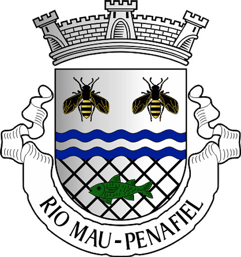 Emblema Bordado Freguesia de Rio Mau (Penafiel, Porto)