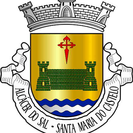 Emblema Bordado Antiga Freguesia de Alcácer do Sal (Santa Maria do Castelo) (Alcácer do Sal, Setúbal) 1
