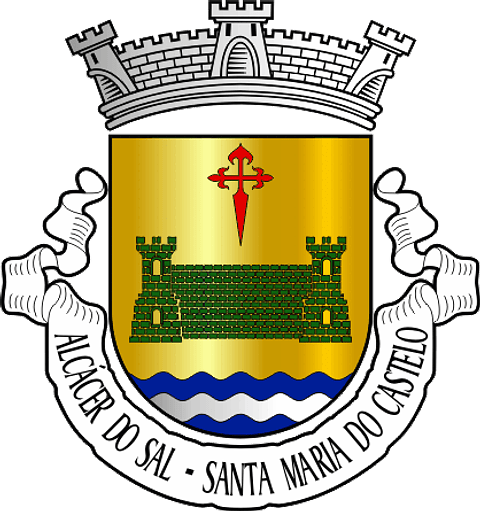 Emblema Bordado Antiga Freguesia de Alcácer do Sal (Santa Maria do Castelo) (Alcácer do Sal, Setúbal)