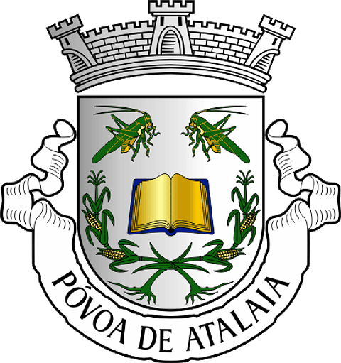 Emblema Bordado Antiga Freguesia de Póvoa de Atalaia (Fundão, Castelo Branco)