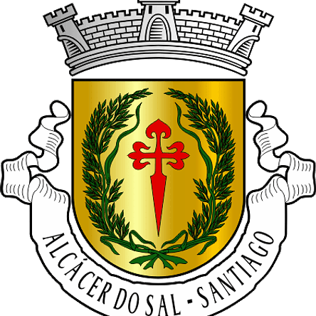 Emblema Bordado Antiga Freguesia de Alcácer do Sal (Santiago) (Alcácer do Sal, Setúbal) 1