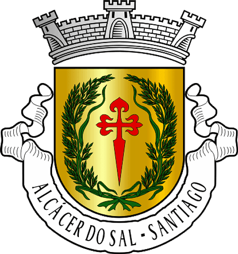 Emblema Bordado Antiga Freguesia de Alcácer do Sal (Santiago) (Alcácer do Sal, Setúbal)