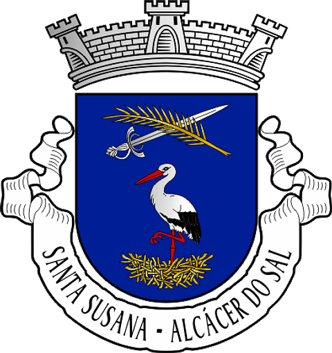 Emblema Bordado Antiga Freguesia de Santa Susana (Alcácer do Sal, Setúbal)