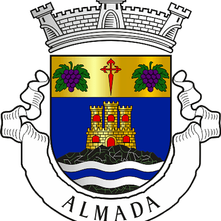 Emblema Bordado Antiga Freguesia de Almada (Almada, Setúbal) 1