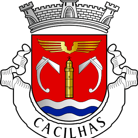 Emblema Bordado Antiga Freguesia de Cacilhas (Almada, Setúbal) 1