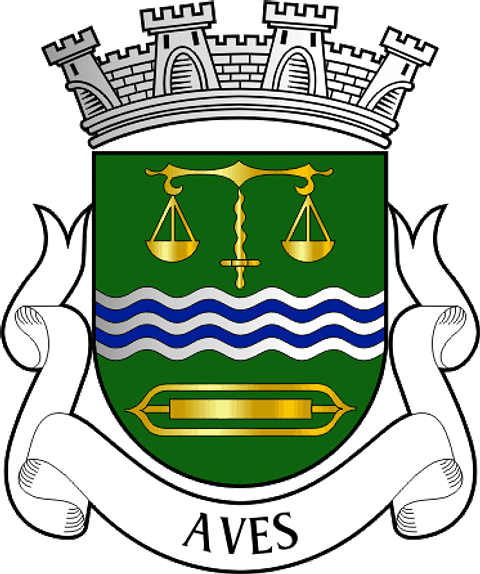 Emblema Bordado Freguesia de Aves (Santo Tirso, Porto)