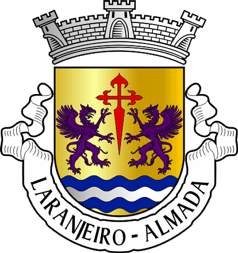 Emblema Bordado Antiga Freguesia de Laranjeiro (Almada, Setúbal)