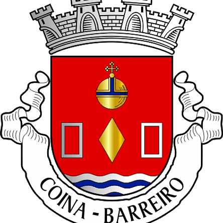 Emblema Bordado Antiga Freguesia de Coina (Barreiro, Setúbal) 1