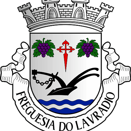Emblema Bordado Antiga Freguesia de Lavradio (Barreiro, Setúbal) 1