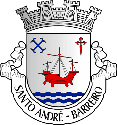Emblema Bordado Antiga Freguesia de Santo André (Barreiro, Setúbal)
