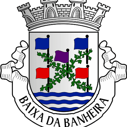 Emblema Bordado Antiga Freguesia de Baixa da Banheira (Moita, Setúbal) 1