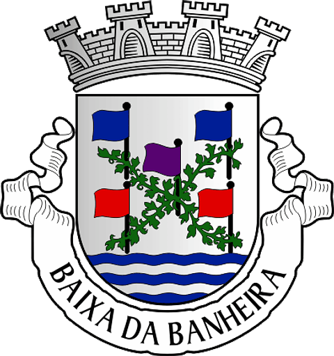 Emblema Bordado Antiga Freguesia de Baixa da Banheira (Moita, Setúbal)