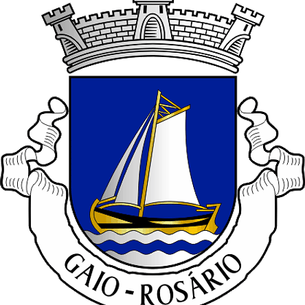 Emblema Bordado Antiga Freguesia de Gaio-Rosário (Moita, Setúbal) 1