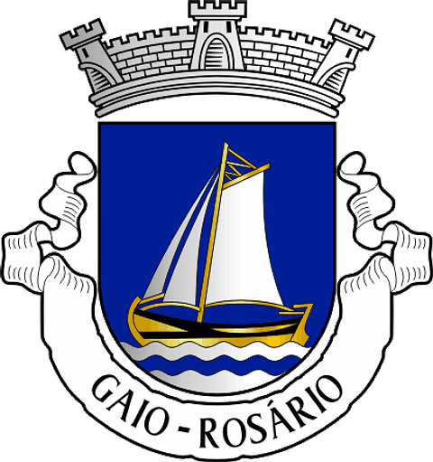 Emblema Bordado Antiga Freguesia de Gaio-Rosário (Moita, Setúbal)