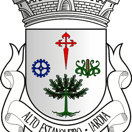 Emblema Bordado Antiga Freguesia de Alto Estanqueiro-Jardia (Montijo, Setúbal) 1