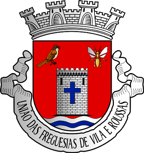 Emblema Bordado Freguesia de Vila e Roussas (Melgaço, Viana do Castelo)