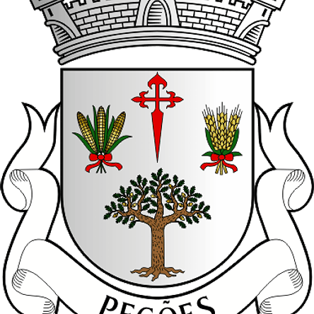 Emblema Bordado Antiga Freguesia de Pegões (Montijo, Setúbal) 1