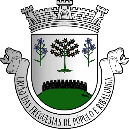 Emblema Bordado Freguesia de Pópulo e Ribalonga (Alijó, Vila Real) 1
