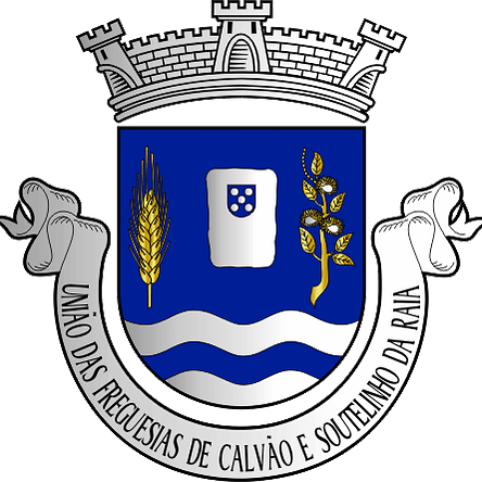 Emblema Bordado Freguesia de Calvão e Soutelinho da Raia (Chaves, Vila Real) 1