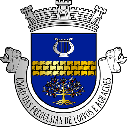 Emblema Bordado Freguesia de Loivos e Póvoa de Agrações (Chaves, Vila Real) 1