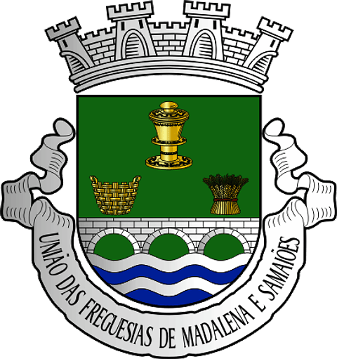 Emblema Bordado Freguesia de Madalena e Samaiões (Chaves, Vila Real)