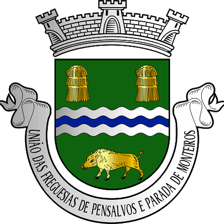 Emblema Bordado Freguesia de Pensalvos e Parada de Monteiros (Vila Pouca de Aguiar, Vila Real) 1