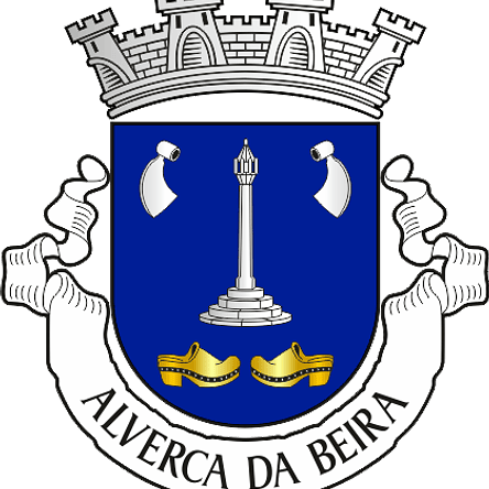 Emblema Bordado Antiga Freguesia de Alverca da Beira (Pinhel, Guarda) 1