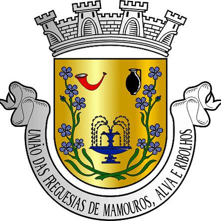 Emblema Bordado Freguesia de Mamouros, Alva e Ribolhos (Castro Daire, Viseu) 1