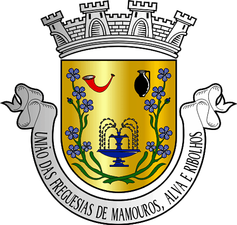 Emblema Bordado Freguesia de Mamouros, Alva e Ribolhos (Castro Daire, Viseu)