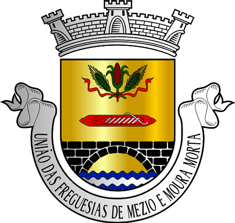 Emblema Bordado Freguesia de Mezio e Moura Morta (Castro Daire, Viseu)