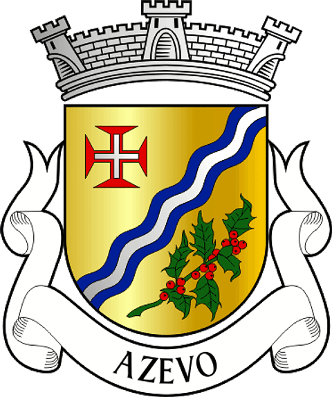 Emblema Bordado Antiga Freguesia de Azevo (Pinhel, Guarda)
