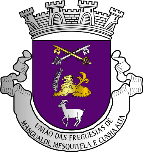 Emblema Bordado Freguesia de Mangualde, Mesquitela and Cunha Alta (Mangualde, Viseu)