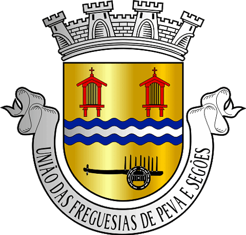 Emblema Bordado Freguesia de Peva e Segões (Moimenta da Beira, Viseu)