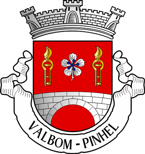 Emblema Bordado Antiga Freguesia de Valbom (Pinhel, Guarda)
