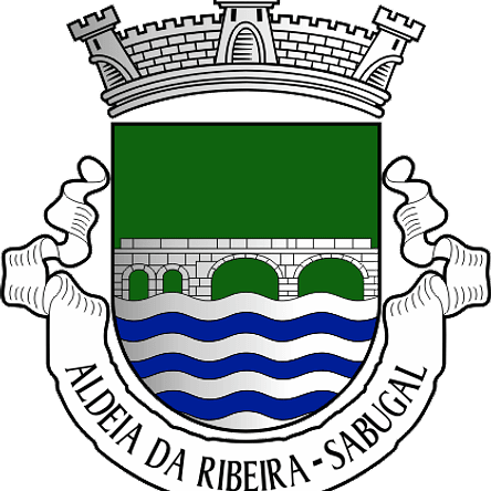 Emblema Bordado Antiga Freguesia de Aldeia da Ribeira (Sabugal, Guarda) 1