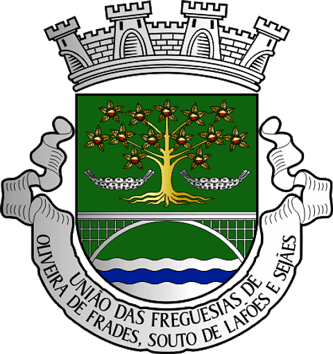 Emblema Bordado Freguesia de Oliveira de Frades, Souto de Lafões e Sejães (Oliveira de Frades, Viseu)
